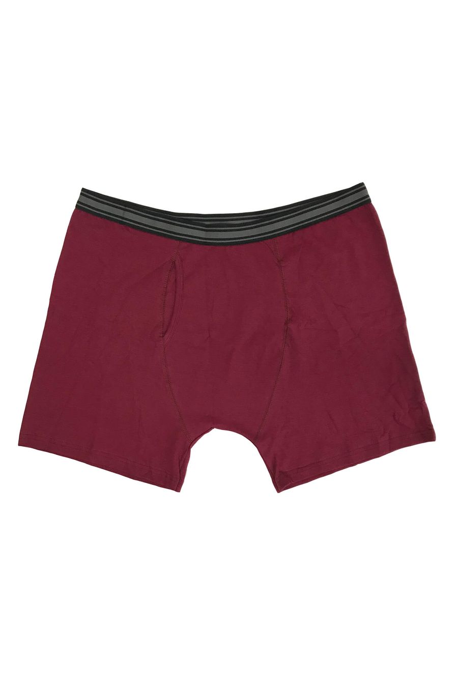 Cueca boxer plus size vinho