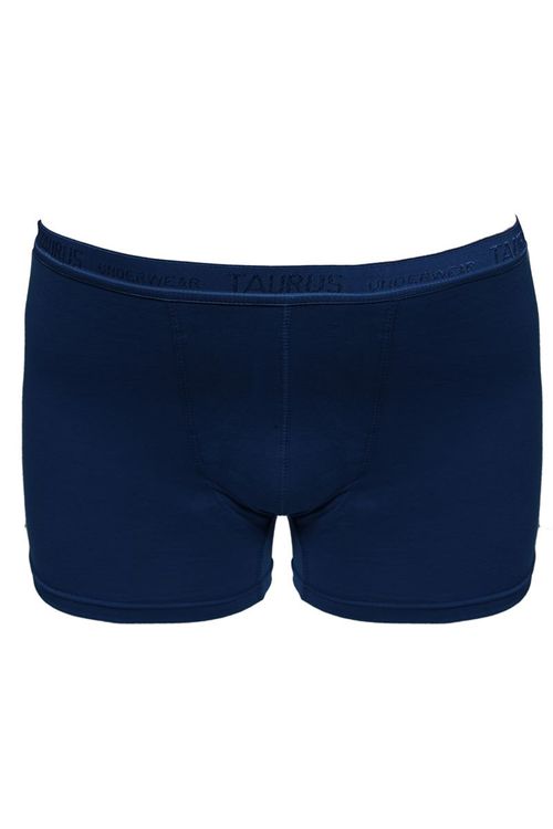 Cueca boxer plus size azul marinho
