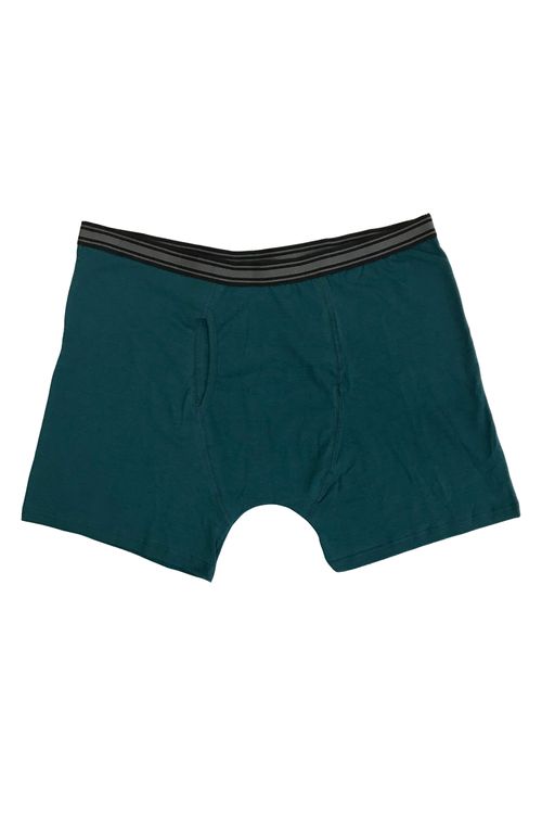 Cueca boxer plus size verde