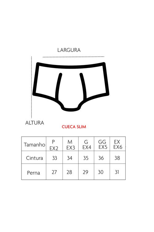 Cueca de malha slip plus size verde militar