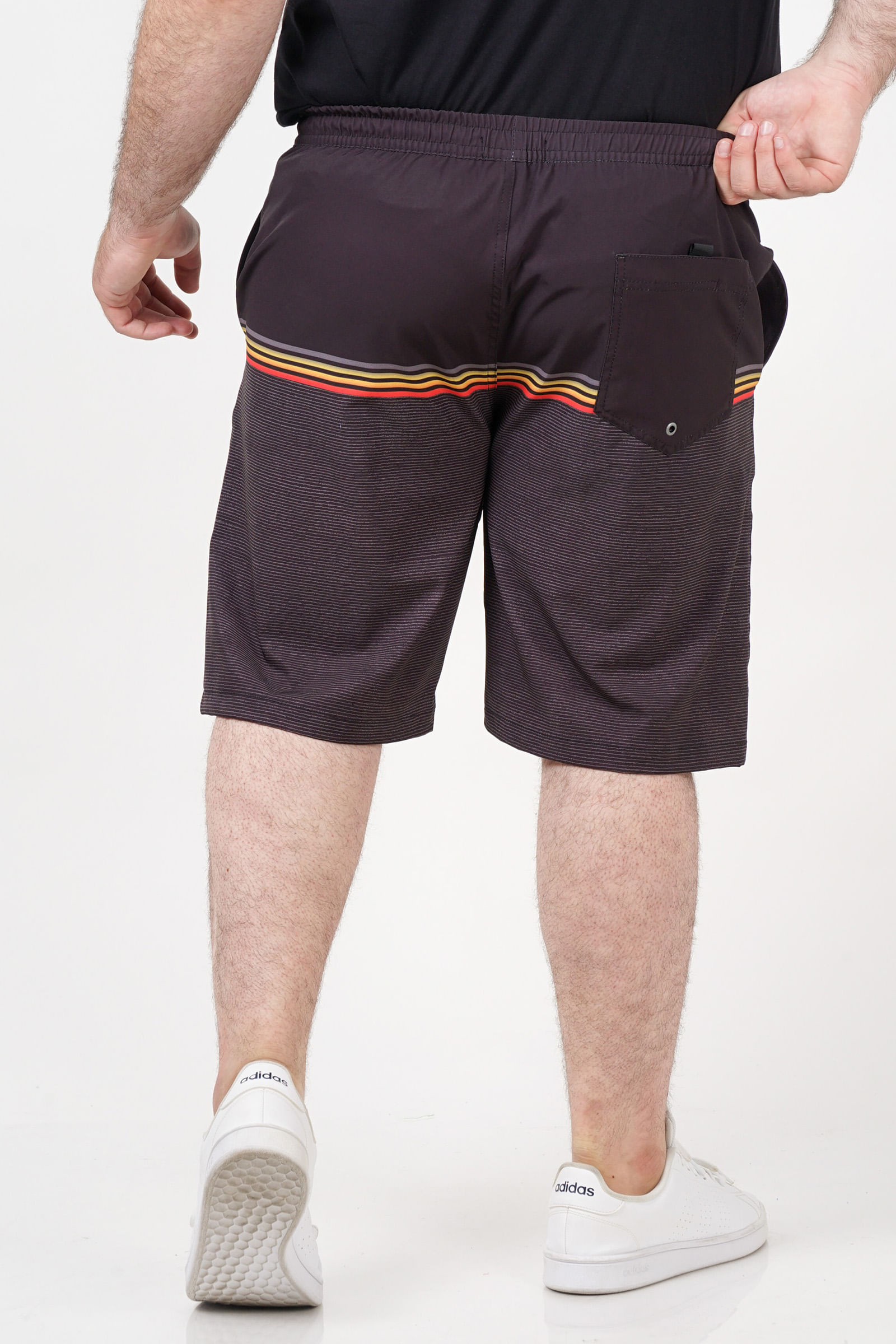 Bermuda-de-tactel-estampado-plus-size