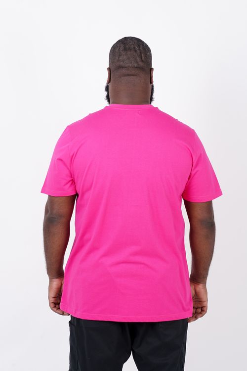 Camiseta com estampa summer plus size pink