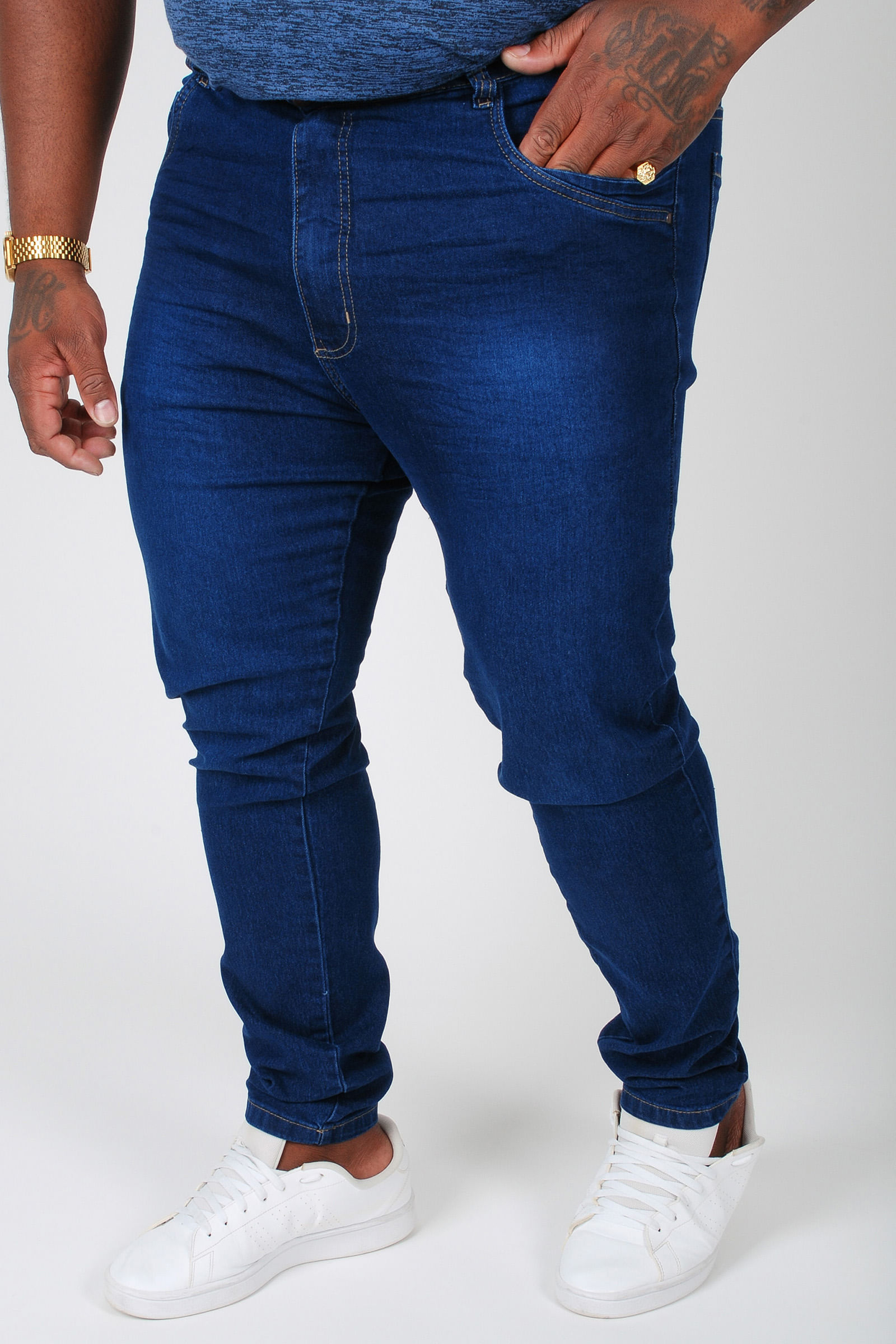 Calça jeans skinny masculina plus size jeans blue - Roupas Plus Size:  Blusas, Vestidos, Básicos e muito mais!