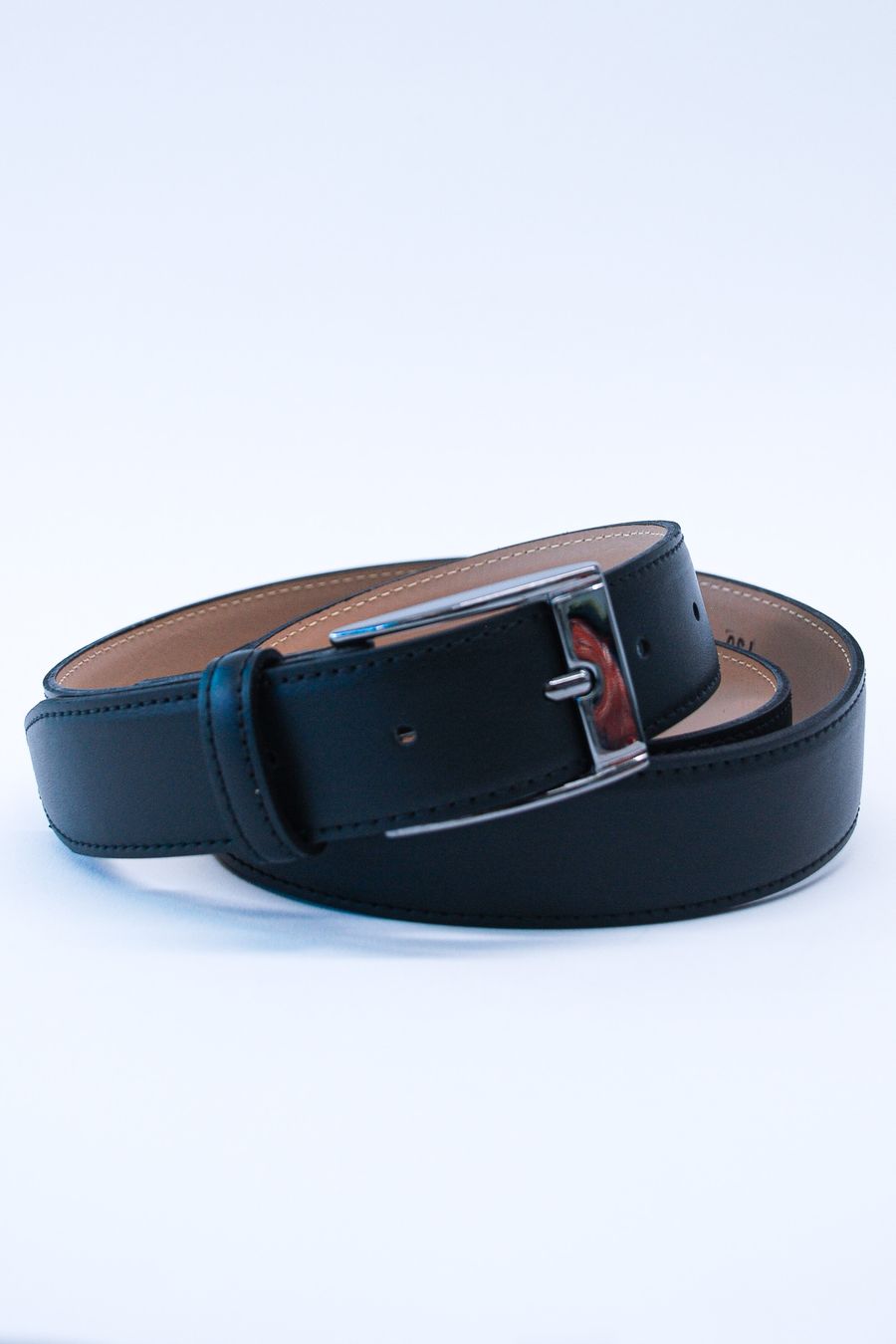 Cinto masculino plus size sem costura preto