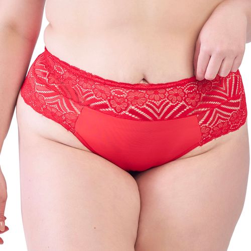 Calcinha Plus Size Cintura Renda