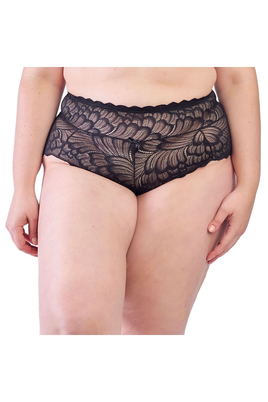Calcinha Cintura Alta Plus Size Renda