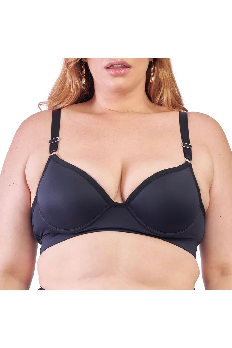 Sutiã Bojo Plus Size Tecido Duplo