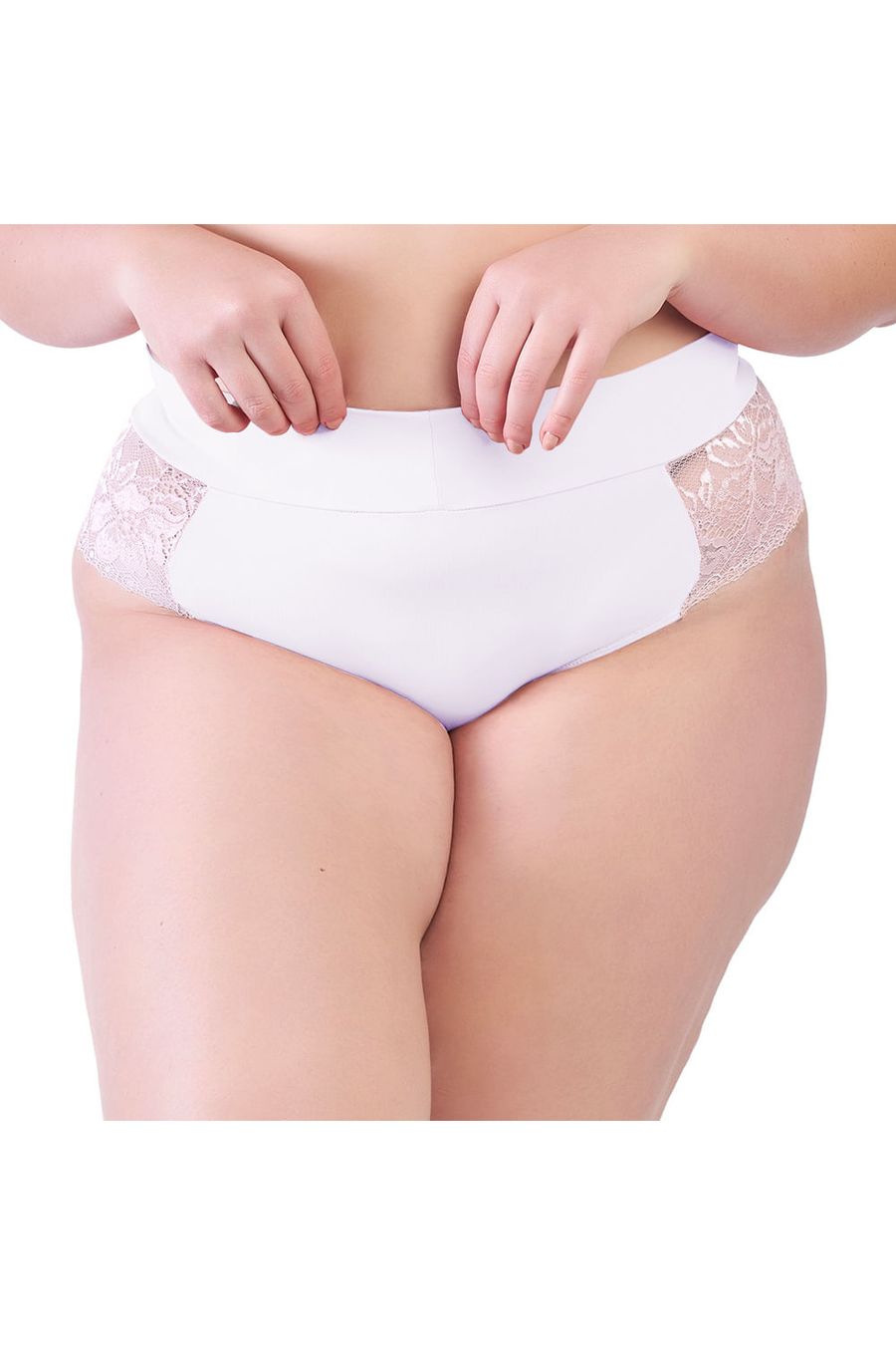 Calcinha Plus Size Cintura Alta