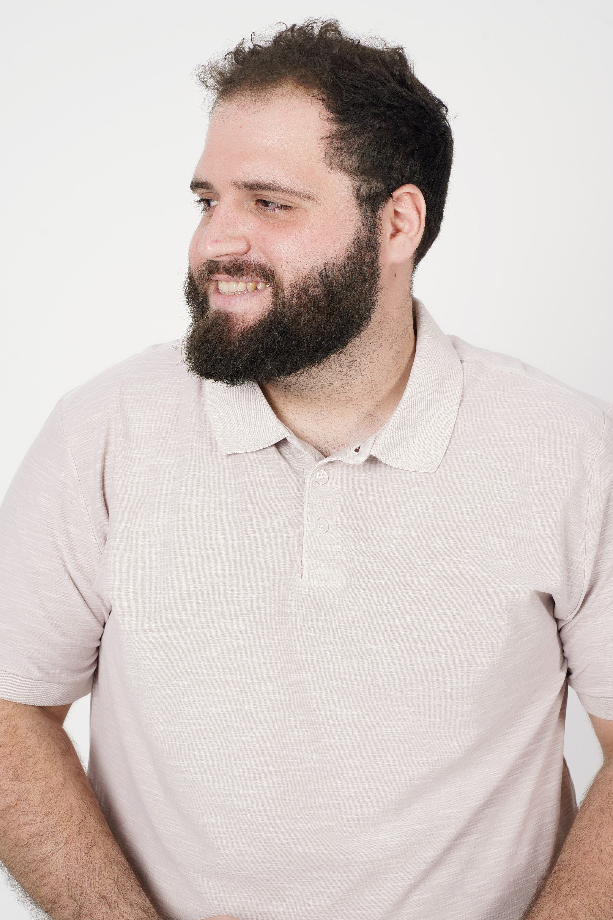 Polo-malha-flame-plus-size