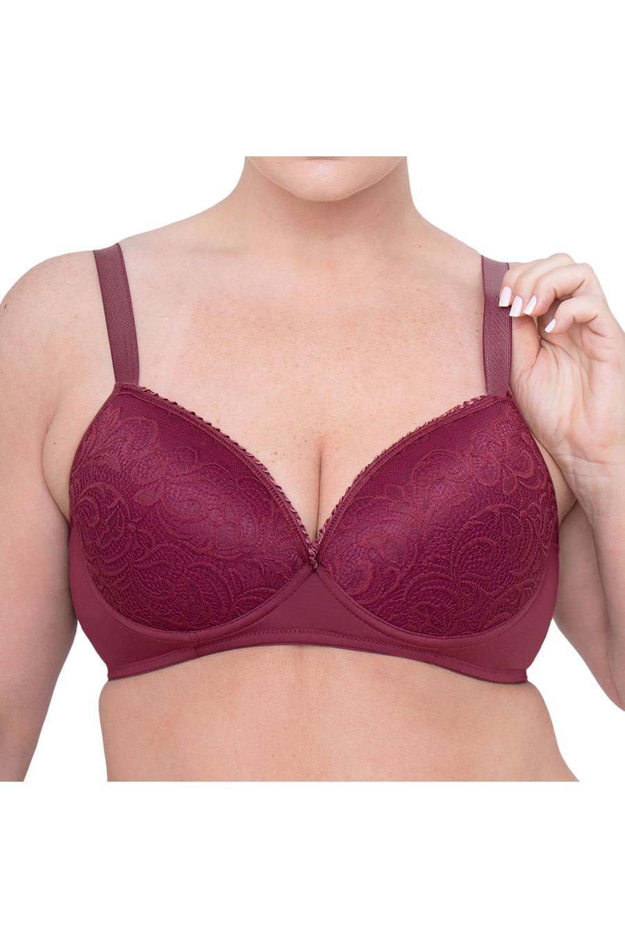 Sutiã Bojo Plus Size Viés Babado