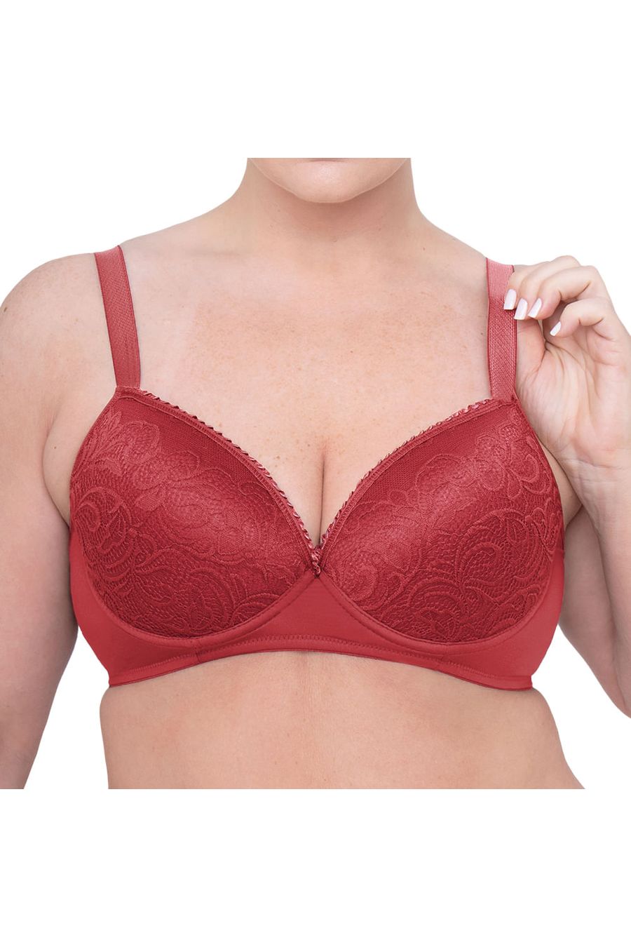 Sutiã Bojo Plus Size Viés Babado