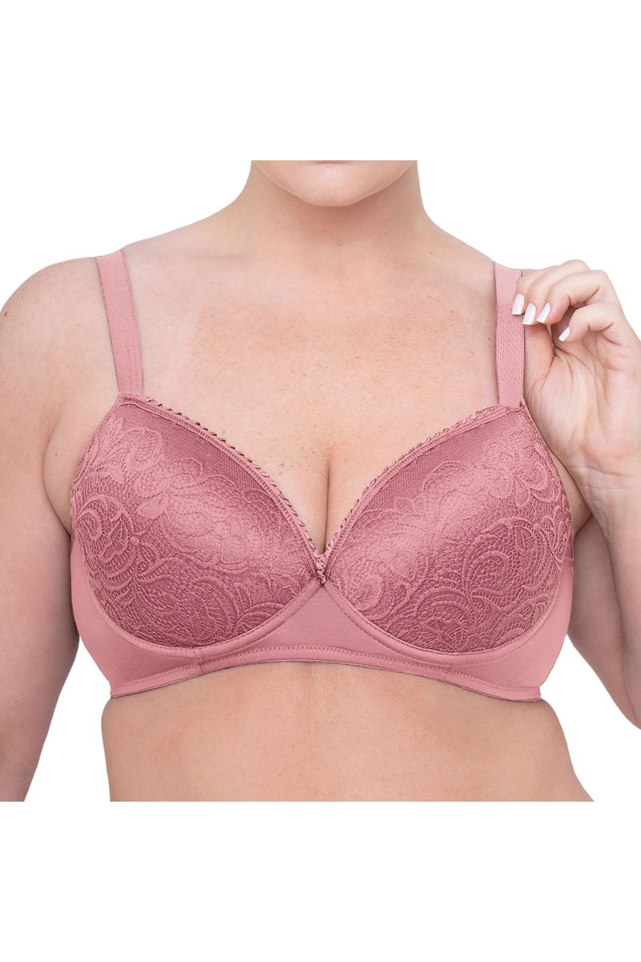 Sutiã Bojo Plus Size Viés Babado
