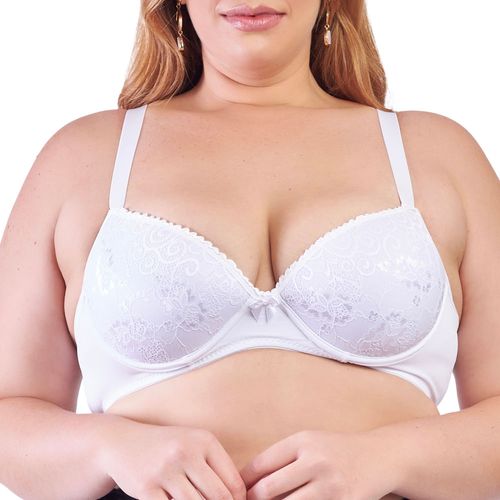 Sutiã Bojo Plus Size Viés Babado