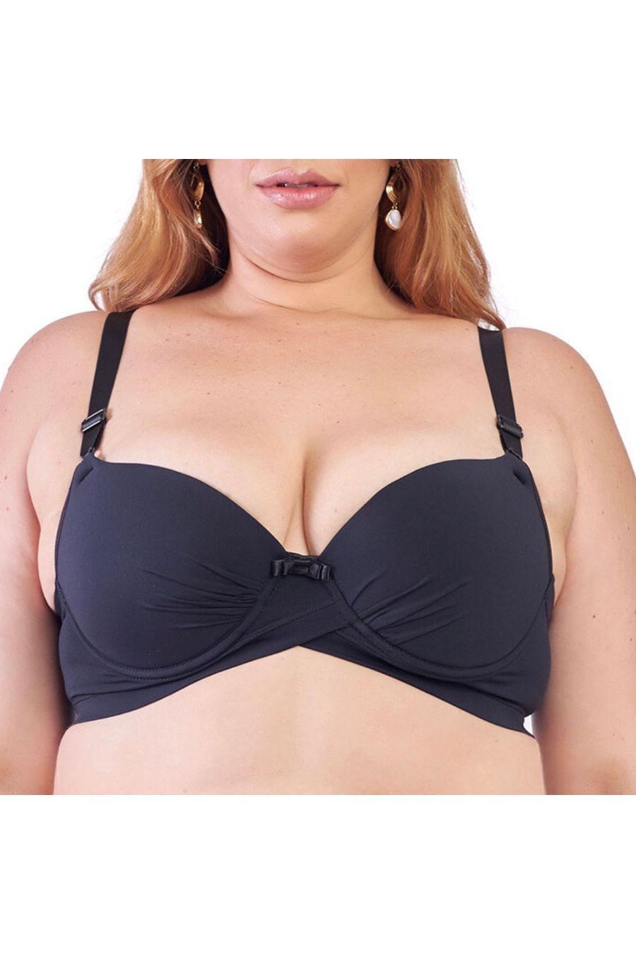 Sutiã Bojo Plus Size Base Transpassada