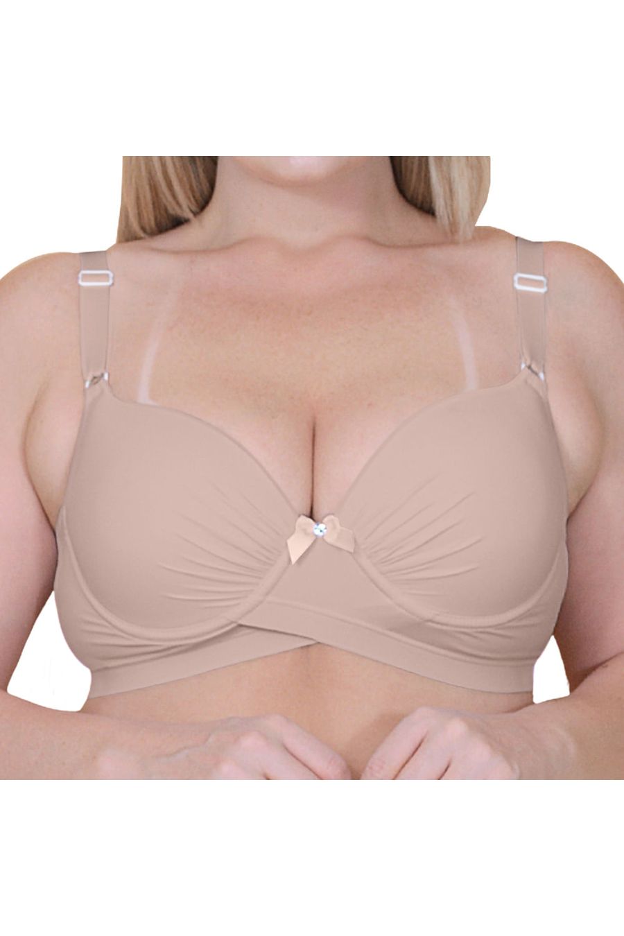 Sutiã Bojo Plus Size Base Transpassada