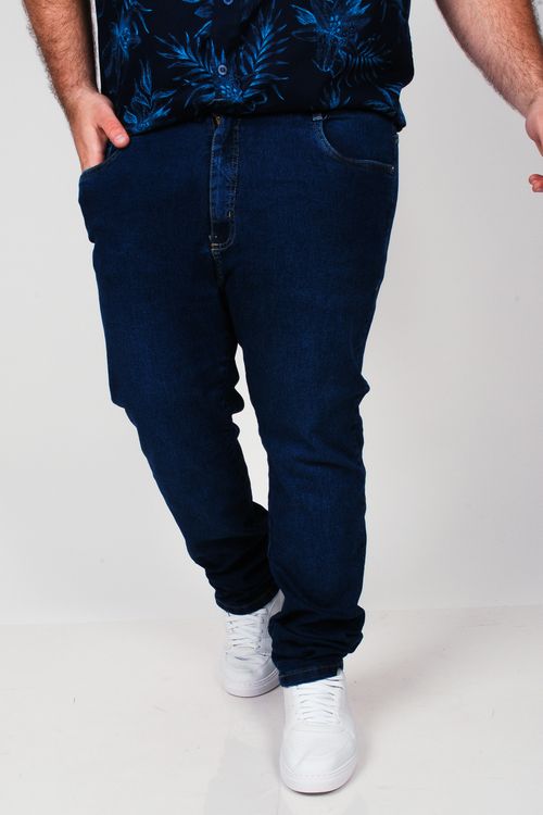 Calça skinny blue jeans plus size jeans blue