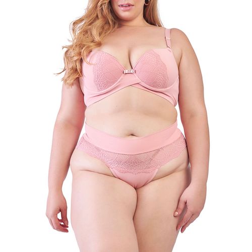 Conjunto Plus Size Base Transpassada