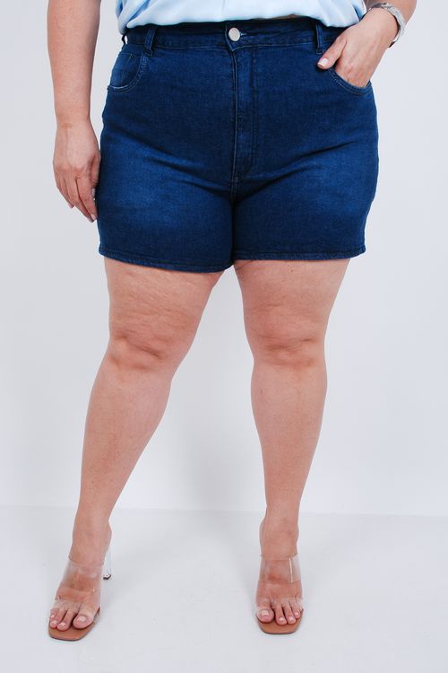 shorts jeans com elastano feminino jeans blue