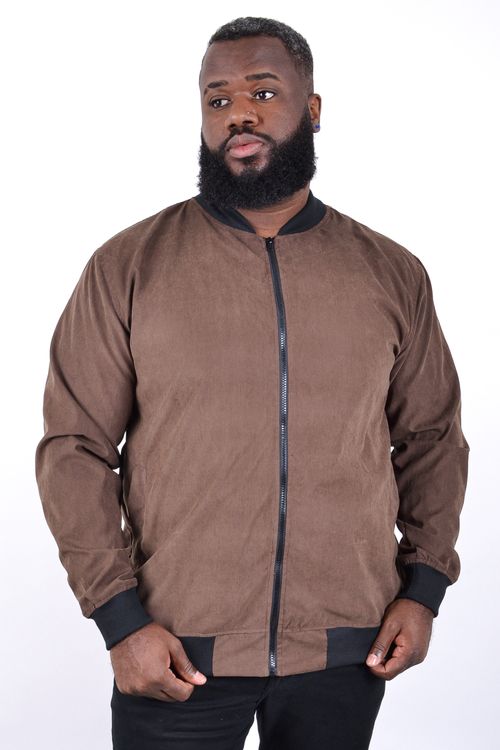 Jaqueta bomber masculina marrom