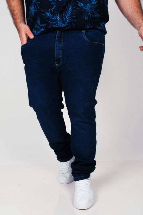 Calça skinny blue jeans plus size jeans blue