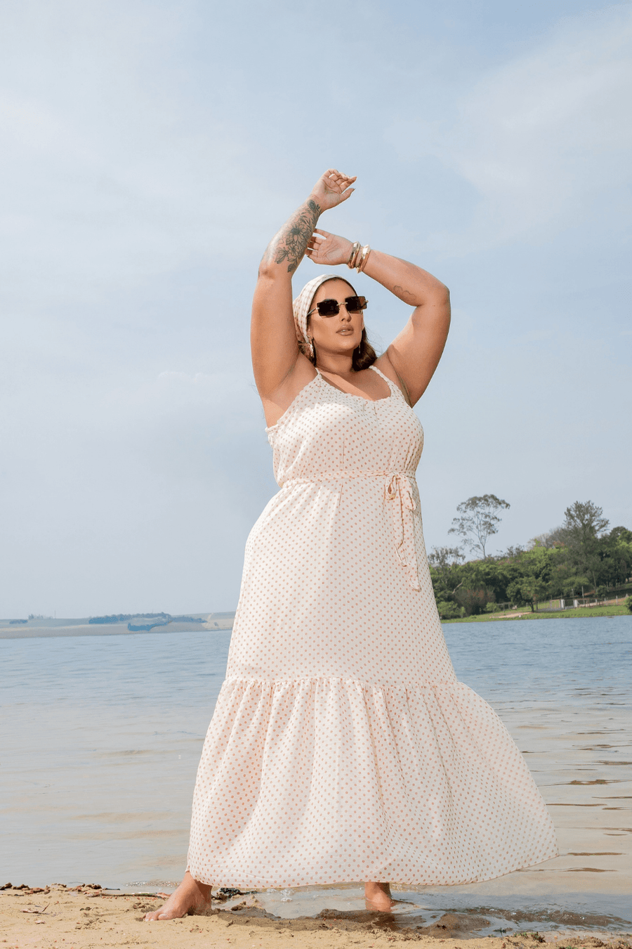 Vestido Longo Livia Plus Size POA
