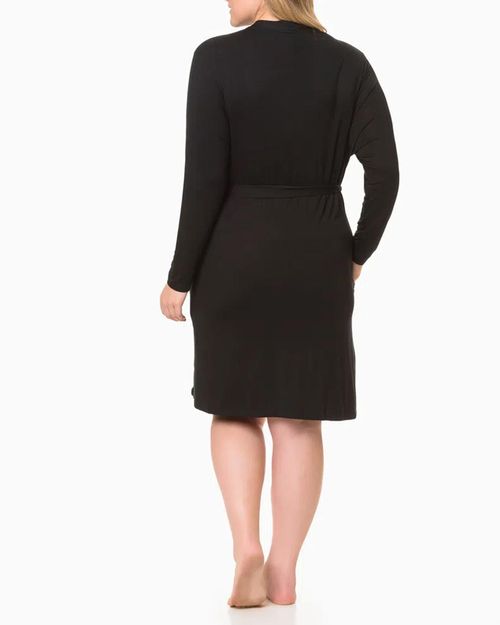 Robe Feminino Calvin Klein Plus Size Viscolight Logo