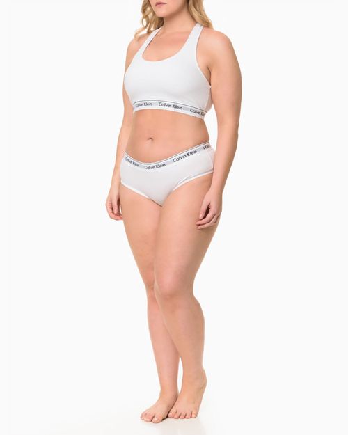 Calcinha Calvin Klein Plus Size Tanga Modern Cotton