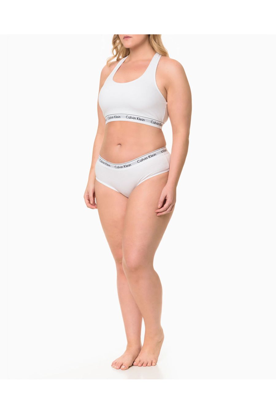 Calcinha Calvin Klein Plus Size Tanga Modern Cotton