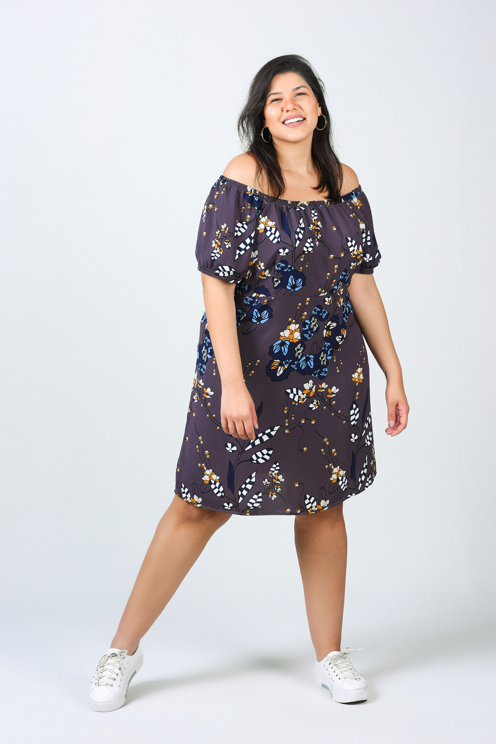 Vestido ciganinha hot sale plus size