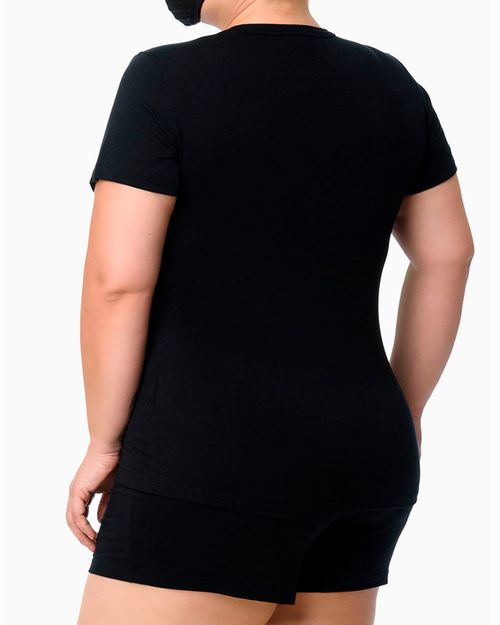 Pijama Curto Plus Size Feminino Calvin Klein Viscolight