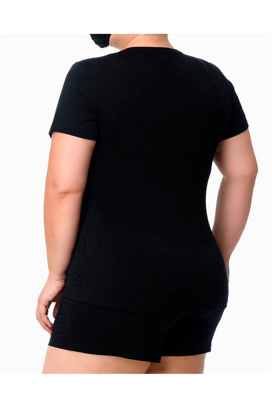 Pijama Curto Plus Size Feminino Calvin Klein Viscolight