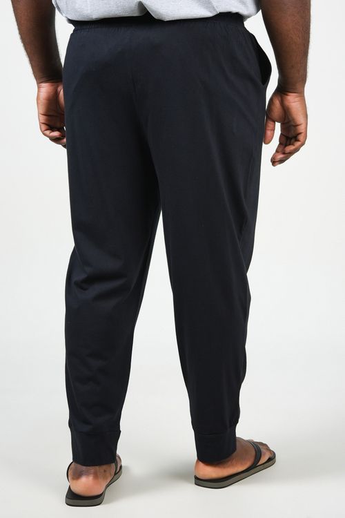 Calça Pijama em Malha Masculina Preta